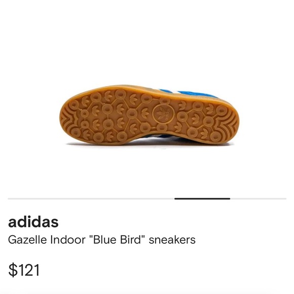 Adidas blue bird sambas size 6.5 - Picture 5 of 6